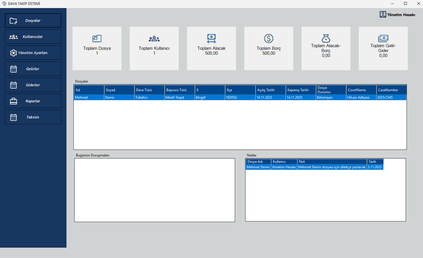 Desktop Dashboard
